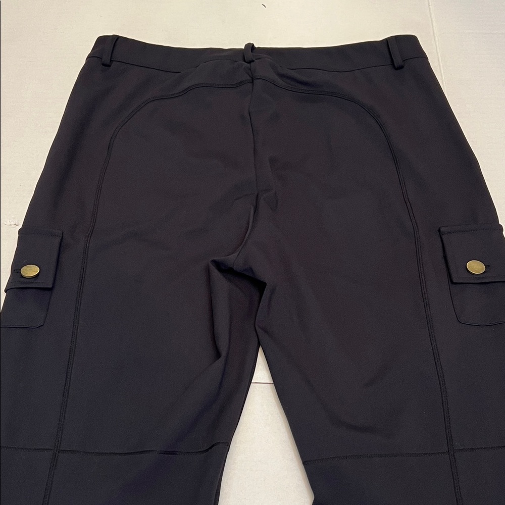 HALARA WOMENS BLACK DAY STRETCH HIGH WAISTED SKINNY CASUAL PANTS LARGE - Picture 12 of 16